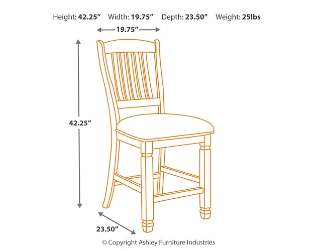 Bolanburg 2-Piece Bar Stool