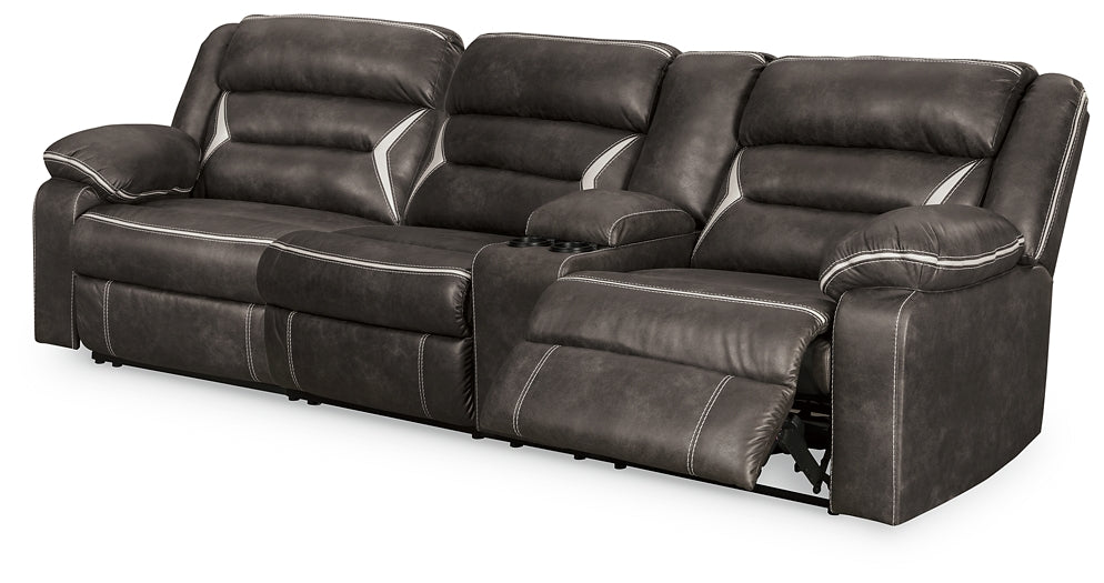 Kincord 2-Piece Sectional with Recliner