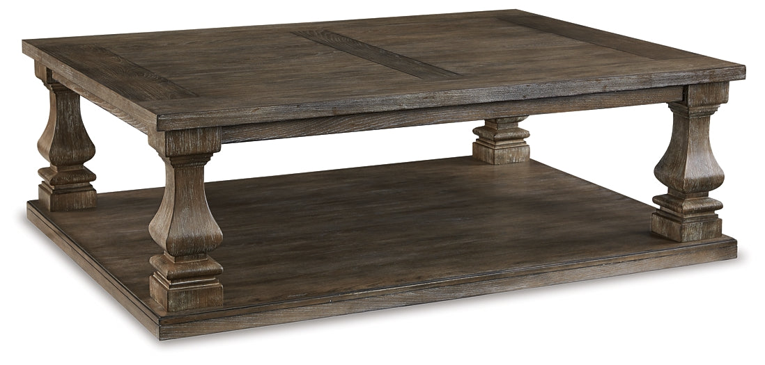 Johnelle Coffee Table with 2 End Tables