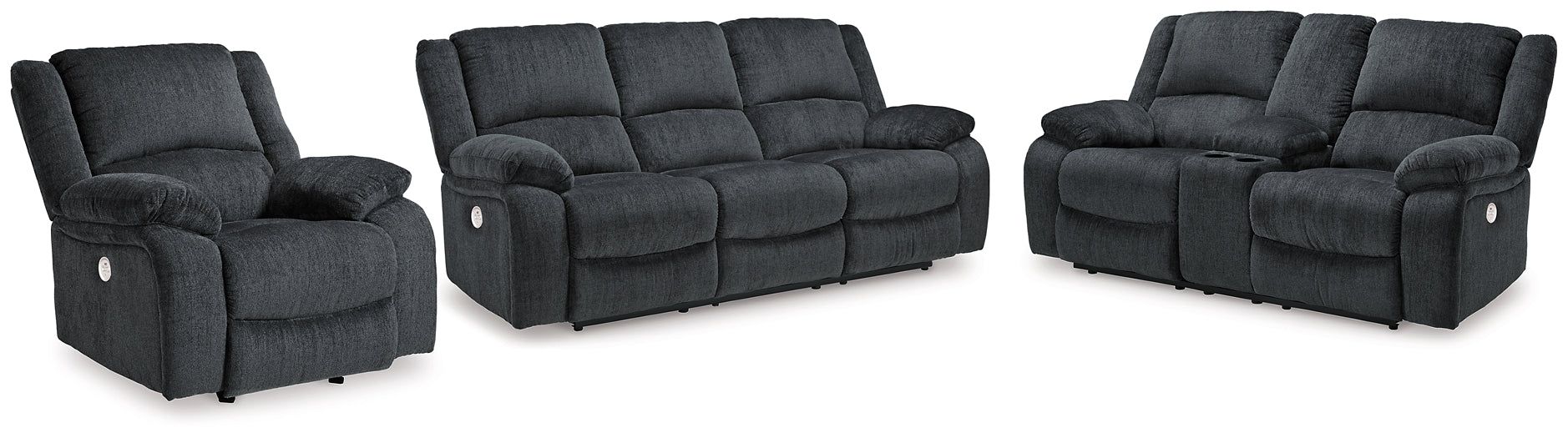 Draycoll Sofa, Loveseat and Recliner