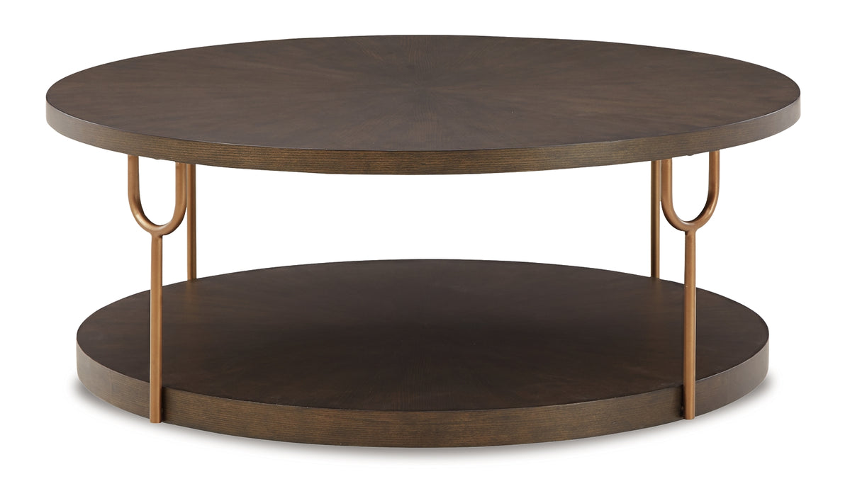 Brazburn Coffee Table with 1 End Table