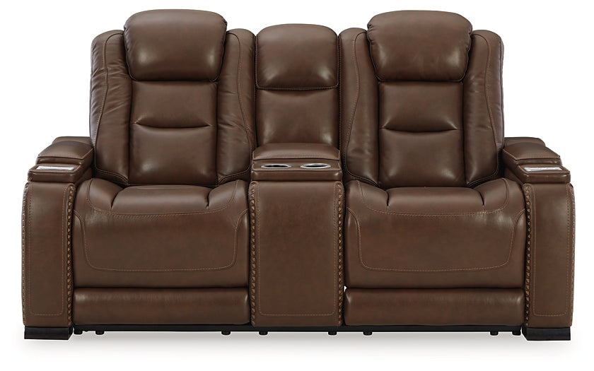 The Man-Den Sofa and Loveseat