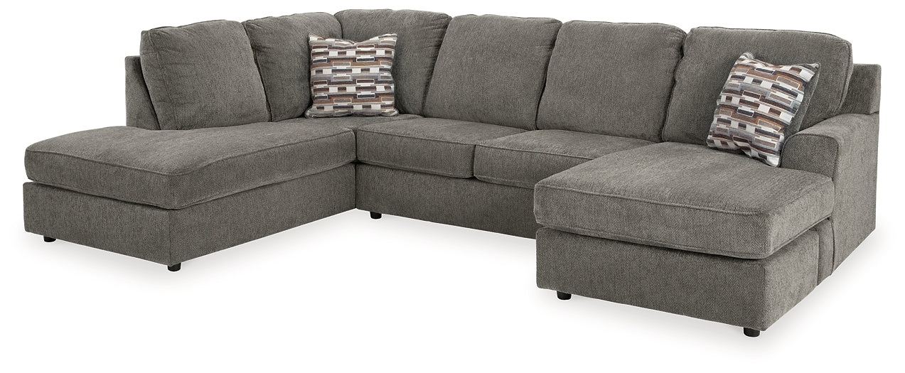 O'Phannon 2-Piece Sectional with Ottoman