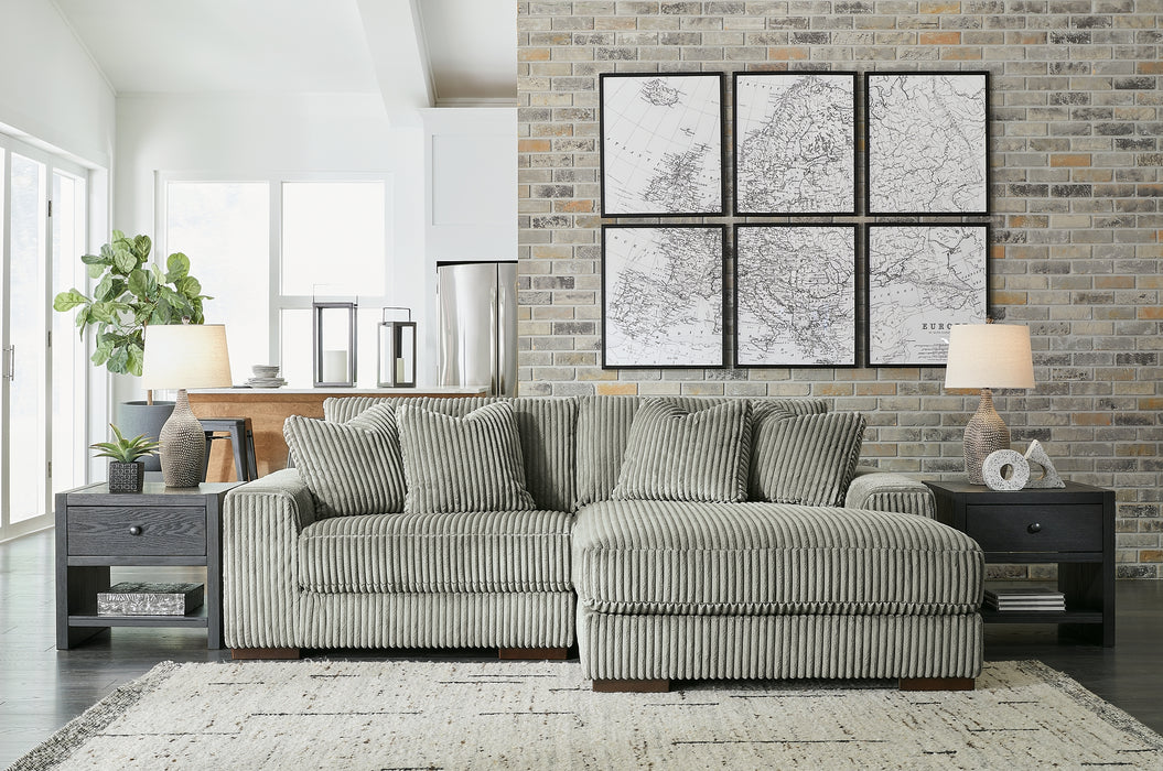 Lindyn 2-Piece Sectional with Ottoman