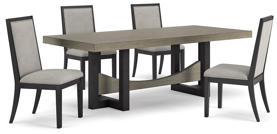 Foyland Dining Table and 4 Chairs