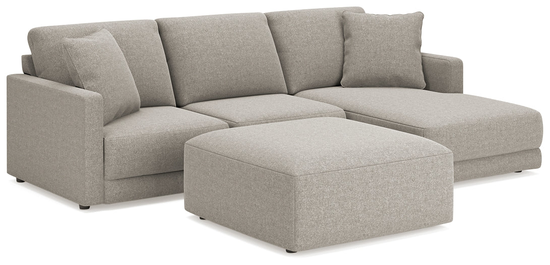 Katany 3-Piece Sectional with Ottoman