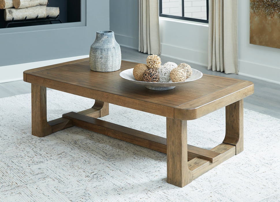 Cabalynn Coffee Table with 2 End Tables