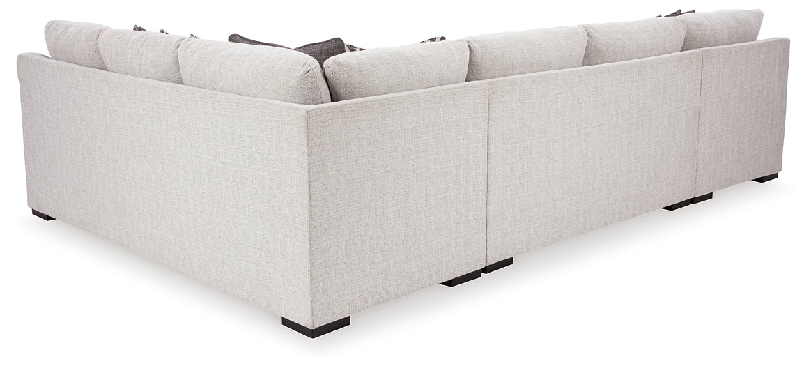 Koralynn 3-Piece Sectional with Ottoman