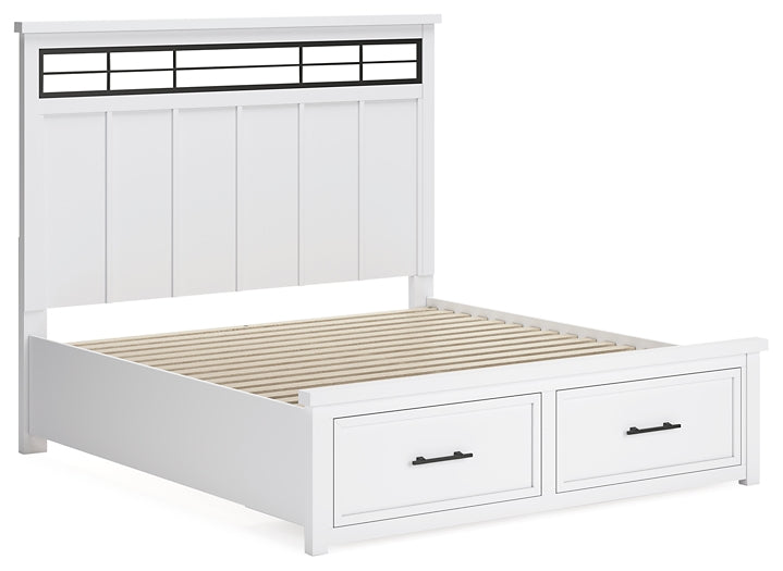 Ashbryn  Panel Storage Bed