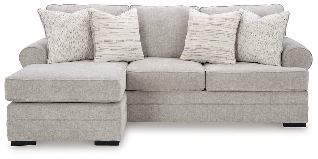 Eastonbridge Sofa Chaise, Chair, and Ottoman