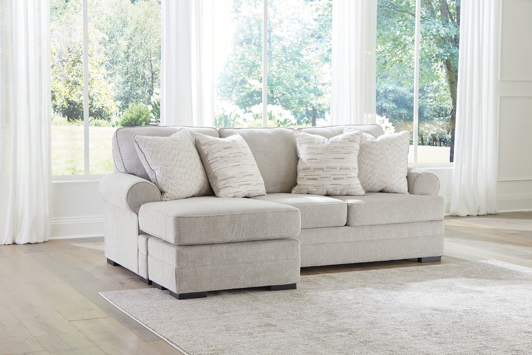 Eastonbridge Sofa Chaise, Chair, and Ottoman