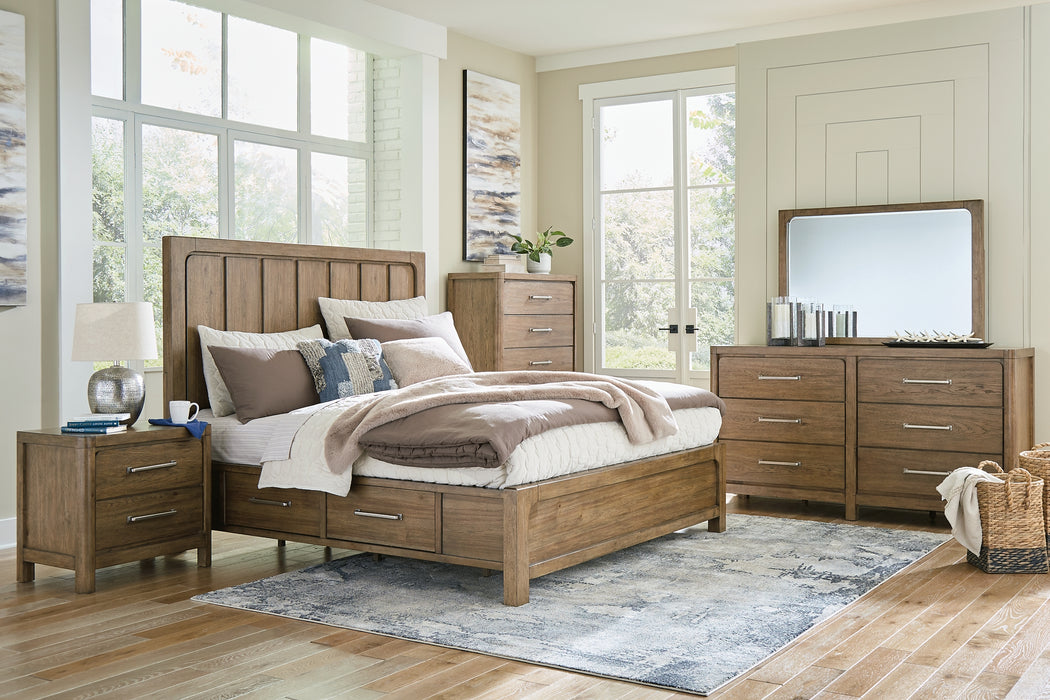 Cabalynn California King Panel Bed with Dresser