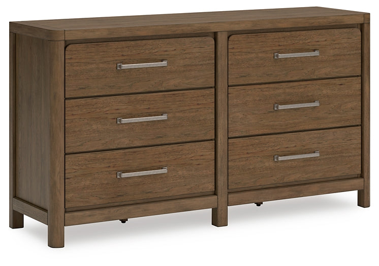 Cabalynn King Panel Bed with Dresser and Nightstand