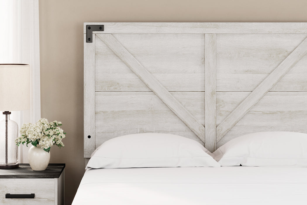 Shawburn Full Panel Headboard with Dresser