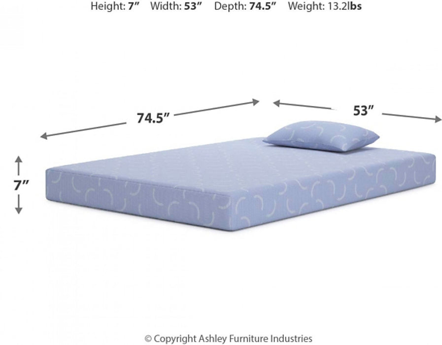 Ikidz Ocean  Mattress And Pillow 2/Cn