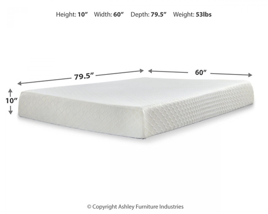 10 Inch Chime Memory Foam  Mattress