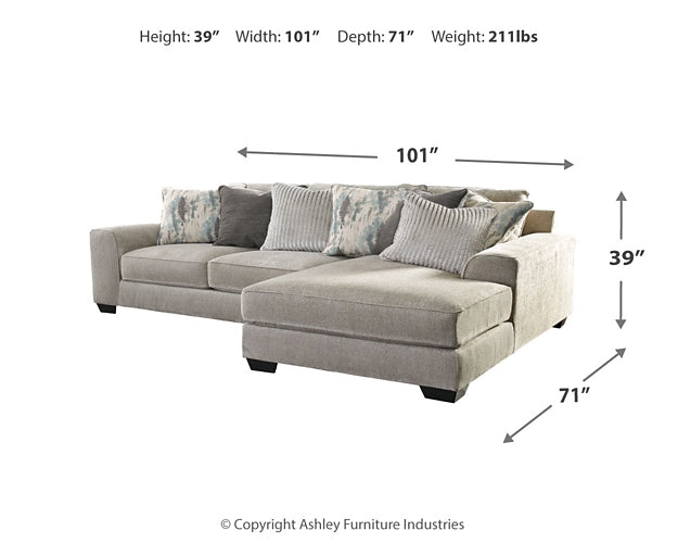 Ardsley 2-Piece Sectional with Chaise