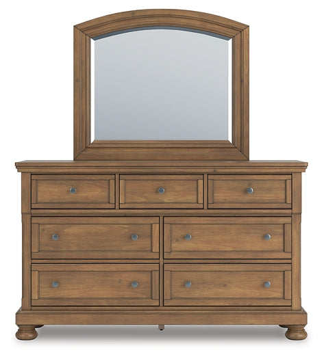 Feddinger Dresser and Mirror