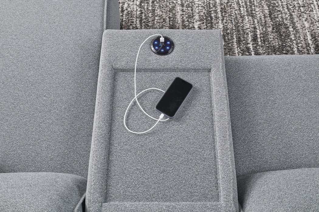 Modmax II 7-Piece Power Reclining Sectional with Chaise