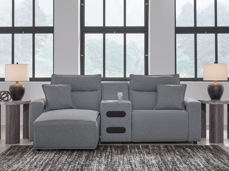 Modmax II 3-Piece Power Reclining Sectional with Chaise