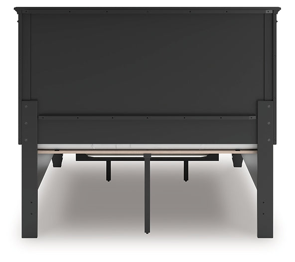 Lanolee Full Panel Storage Bed