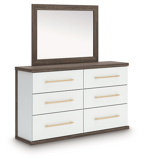 Kendanport Dresser and Mirror