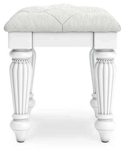 Kozlani Vanity Upholstered Stool