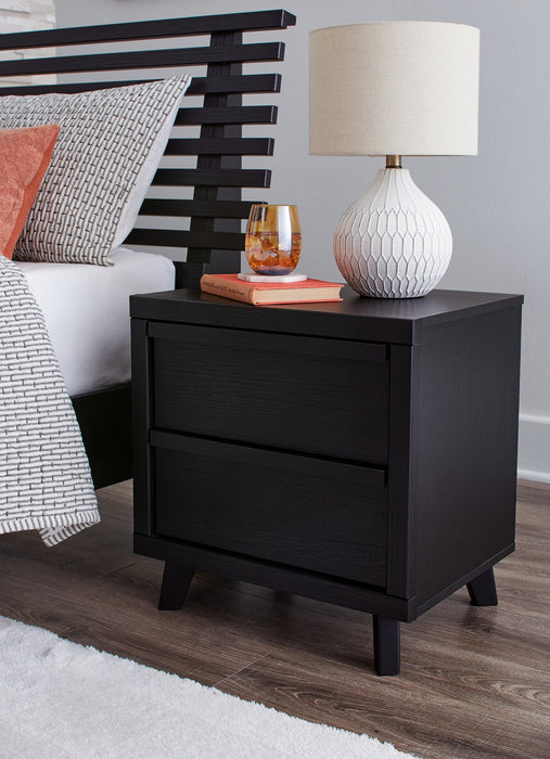 Danziar King Slat Headboard, Dresser, Mirror and Nightstand