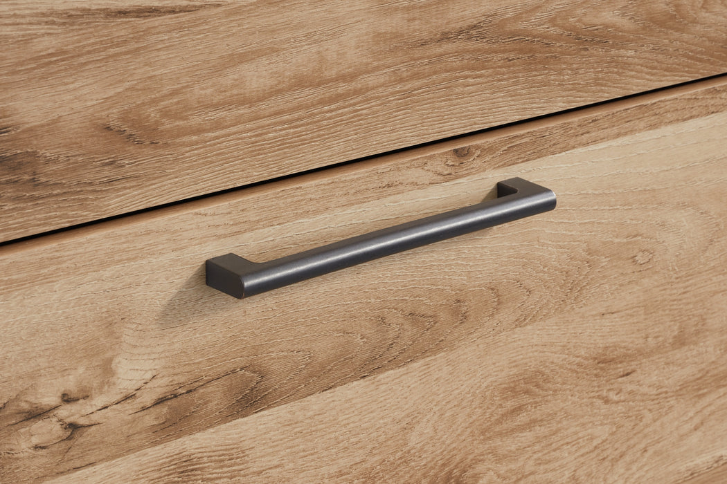 Hyanna King Panel Headboard, Dresser, Mirror and Nightstand