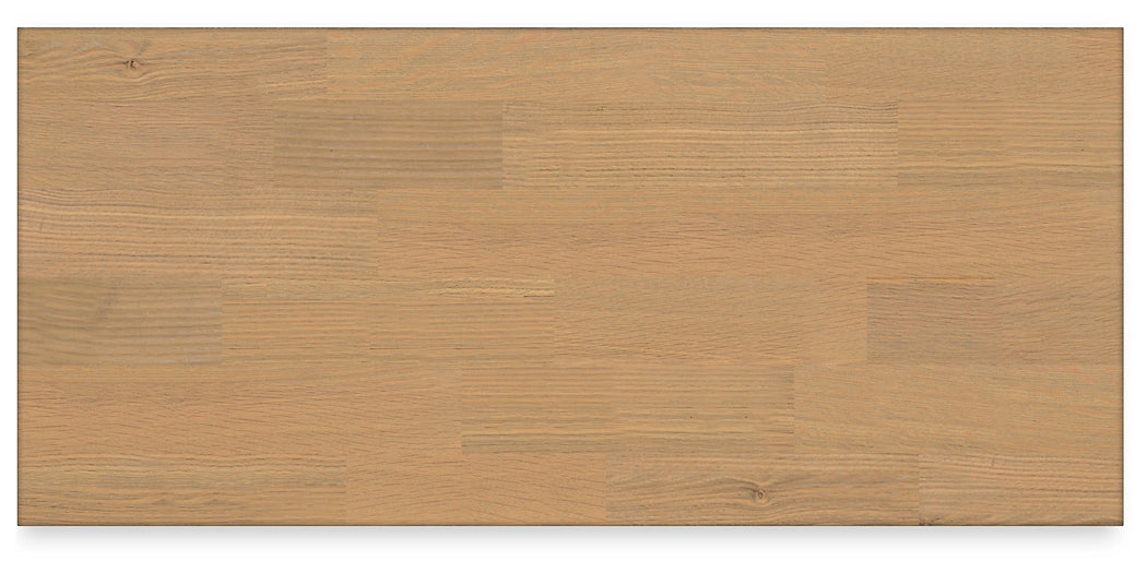 Ashbryn King Panel Storage Bed, Dresser, Mirror, Chest and Nightstand