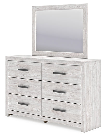 Cayboni Twin Panel Bed, Dresser, Mirror, Chest and Nightstand