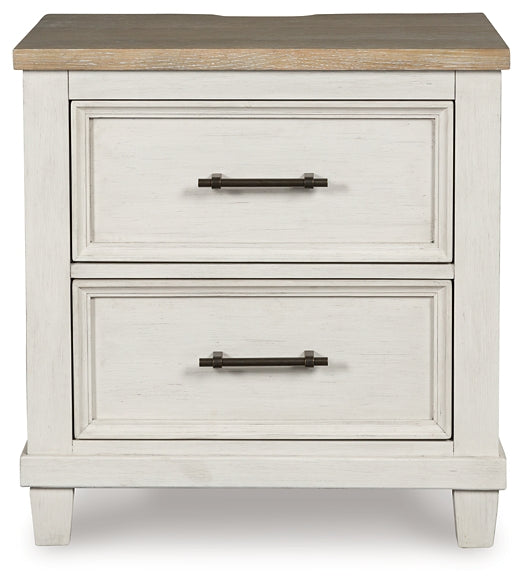 Shaybrock Queen Panel Bed, Dresser, Mirror and Nightstand