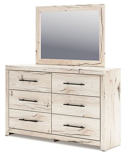 Lawroy Twin Panel Bed, Dresser, Mirror, Chest and Nightstand