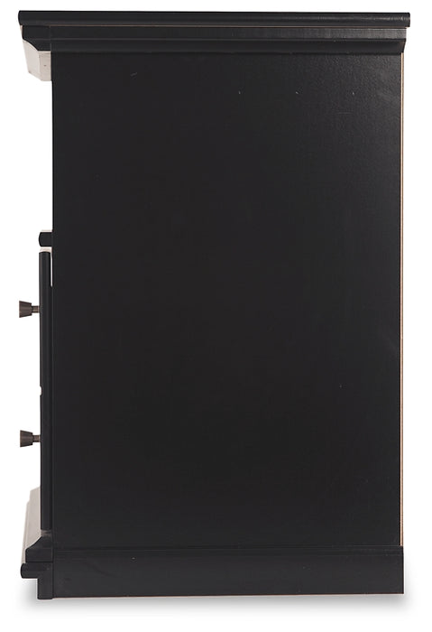 Maribel King Panel Bed, Dresser, Mirror, Chest and Nightstand