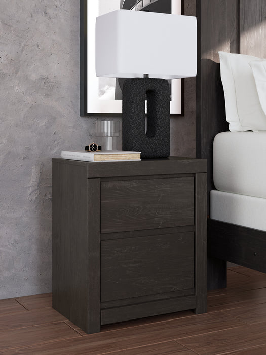 Fraluna King Panel Bed, Dresser, Mirror and Nightstand