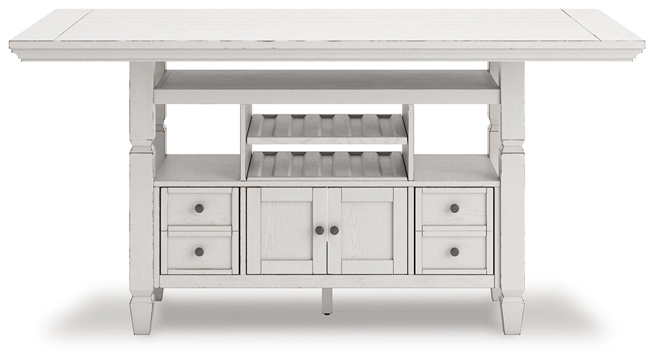 Robbinsdale Counter Height Dining Table and 4 Barstools