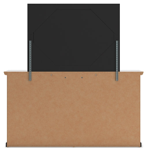 Maribel King Panel Bed, Dresser, Mirror and Nightstand