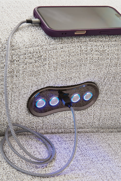 Modmax II 6-Piece Power Reclining Sectional with Chaise and Console