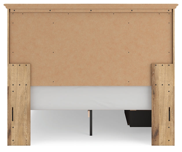 Makidern Queen Panel Storage Bed