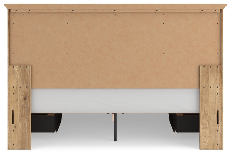 Makidern King Panel Storage Bed