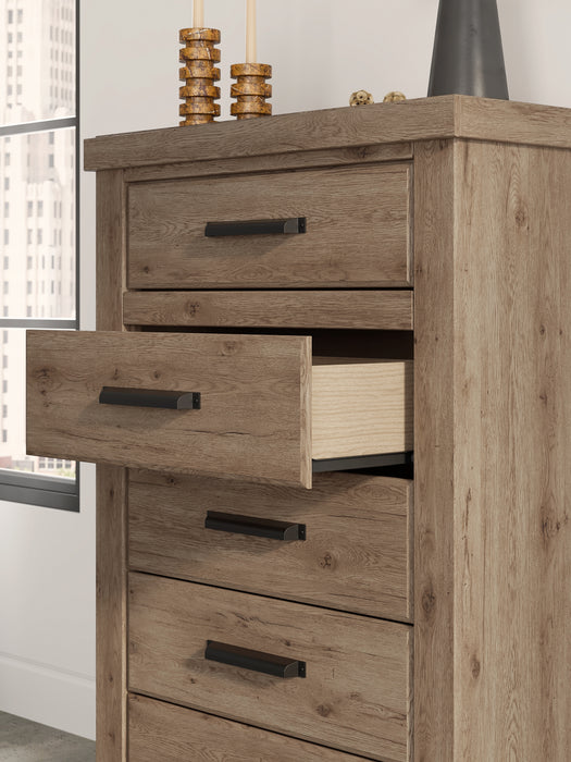 Oliandon Five Drawer Chest