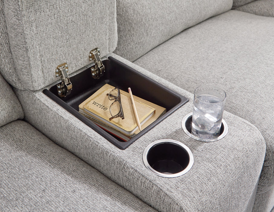 Acklen Place 7-Piece Power Sectional Reclining Sofa with Storage Console