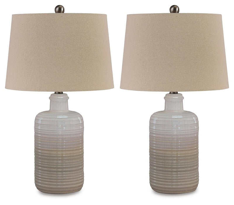 Marnina Ceramic Table Lamp (2/CN)
