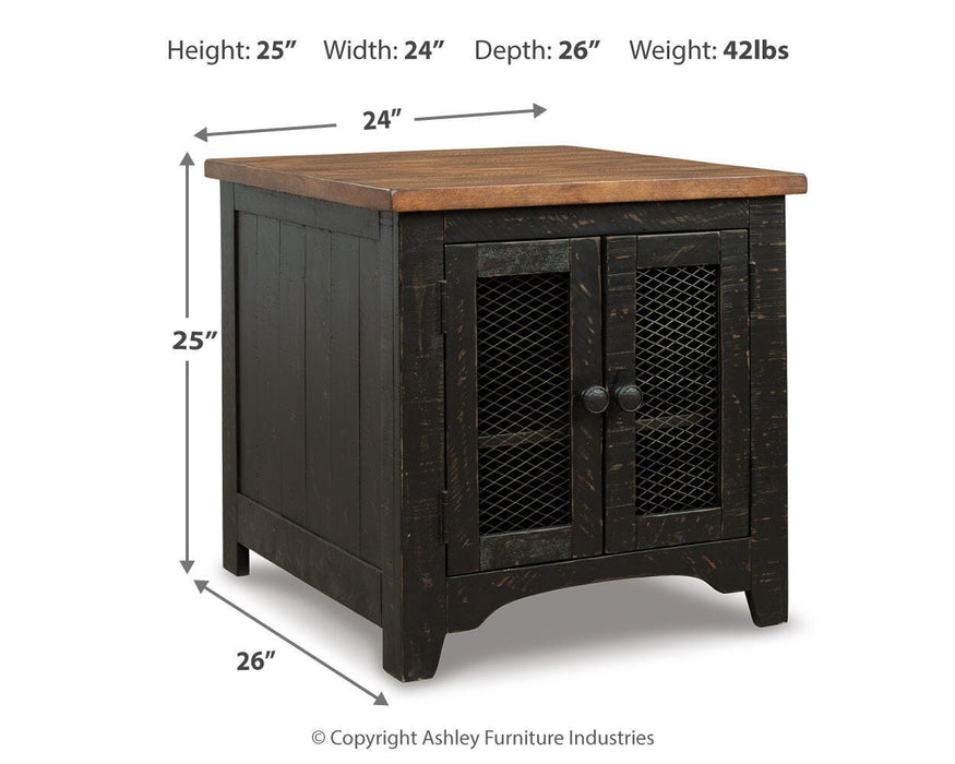 Valebeck Rectangular End Table