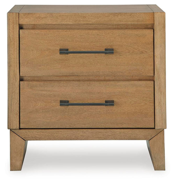 Sherbana Two Drawer Night Stand