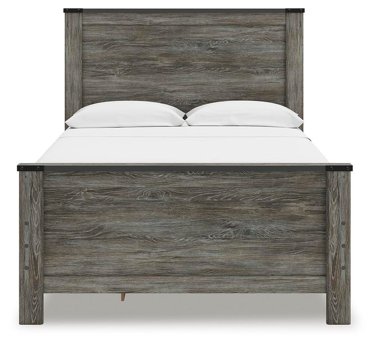 Frandern Full Panel Bed with Storage
