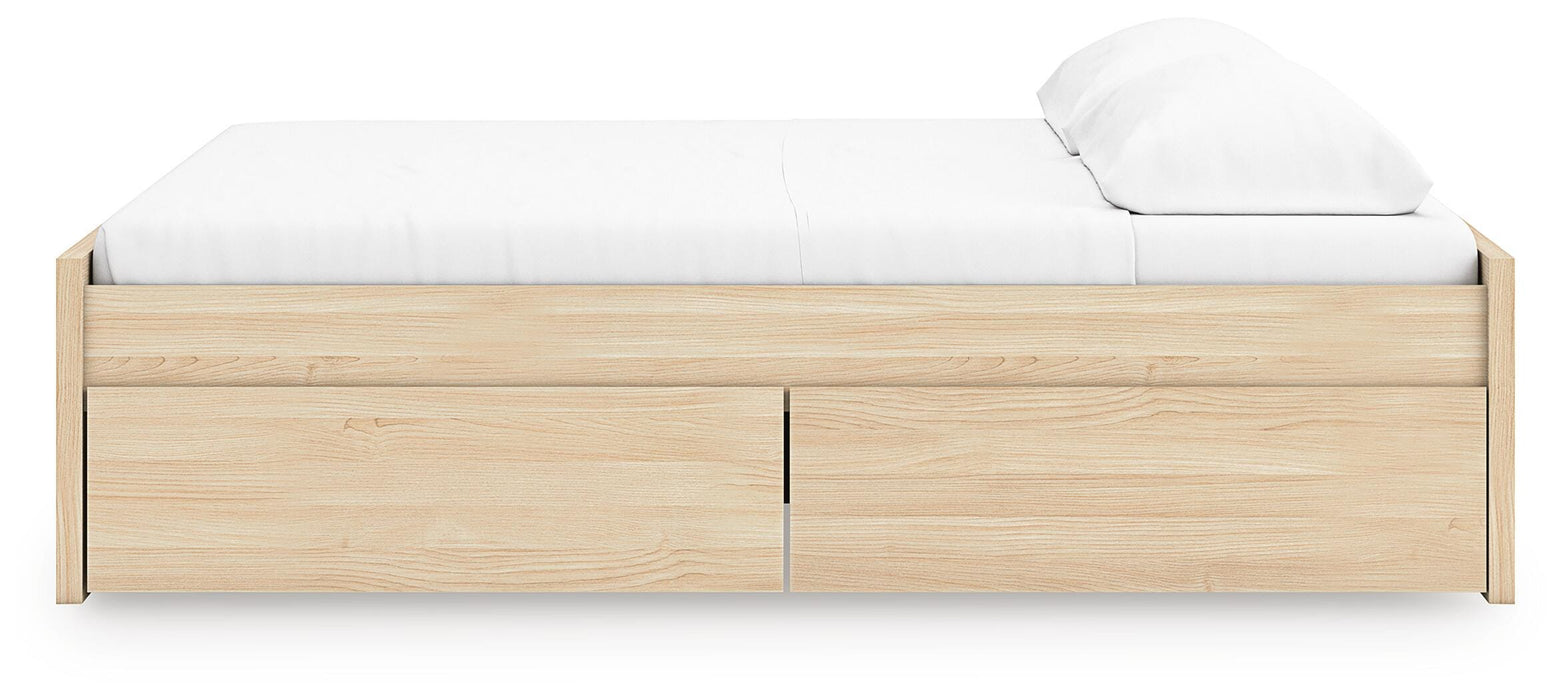 Onita King Platform Bed with 2 Side Storage