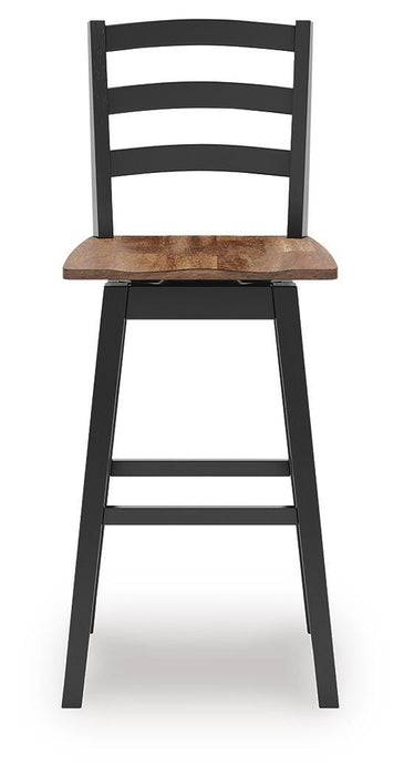 Wildenauer Tall Swivel Barstool (2/CN)