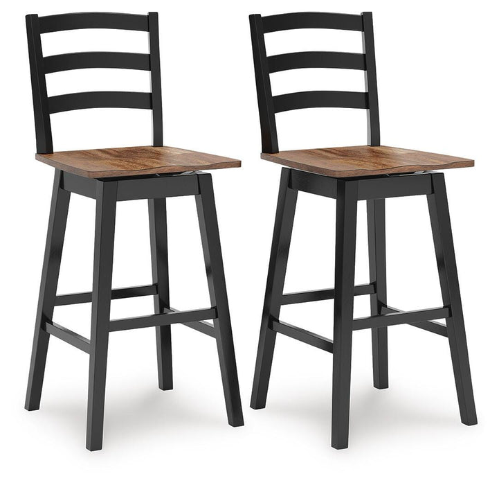 Wildenauer Tall Swivel Barstool (2/CN)