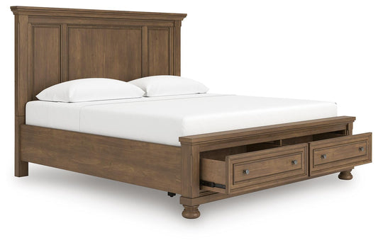 Feddinger King Panel Storage Bed